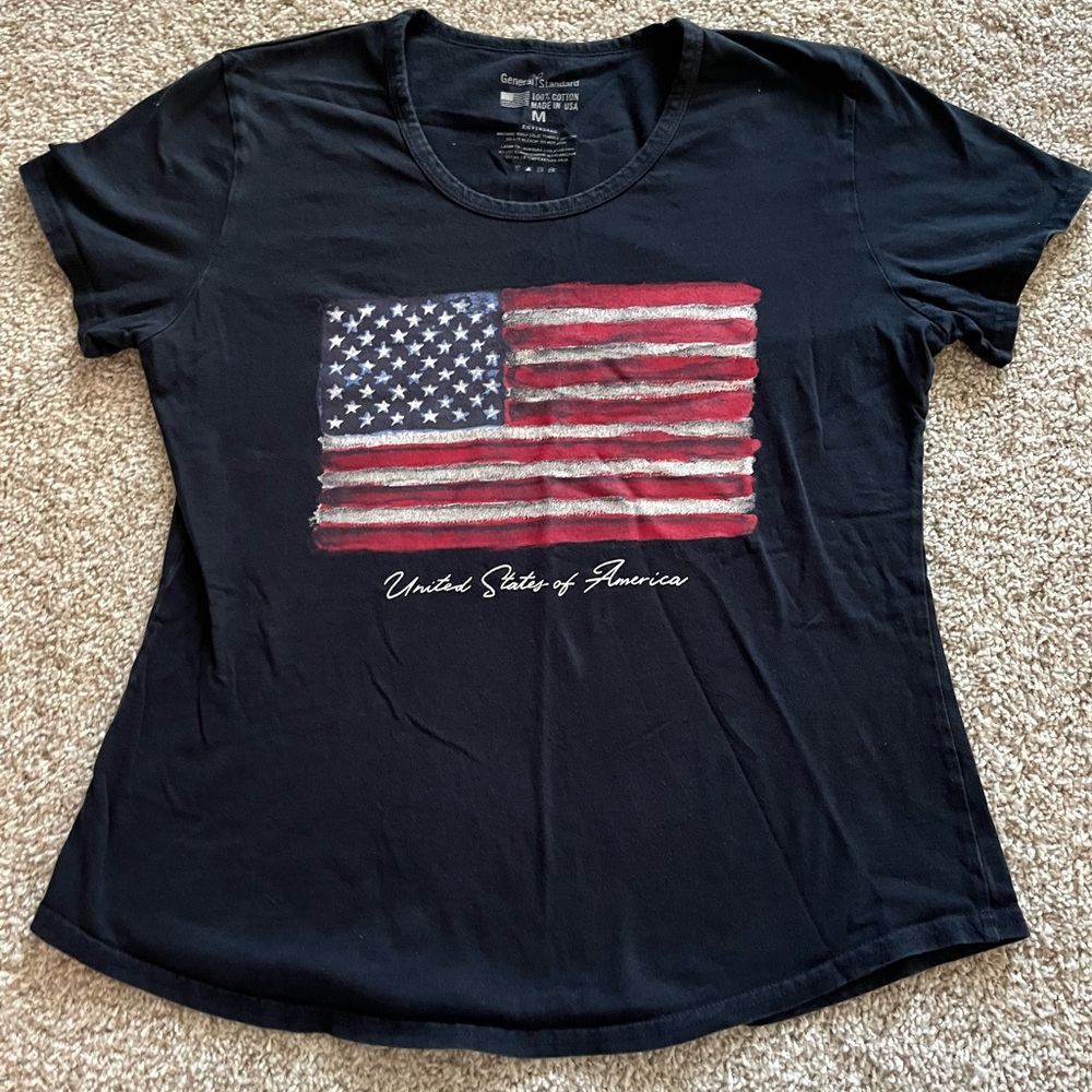 US Flag 🌞 women’s T-Shirt Made in 🇺🇸